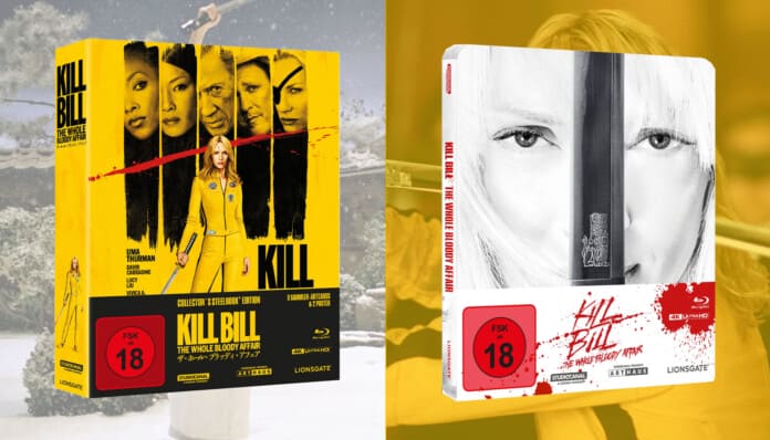 Kill Bill: The Whole Bloody Affair erreicht im November das deutsche Heimkino. Die Collectors Edition sowie das 4K Steelbook haben jedoch einen Haken.