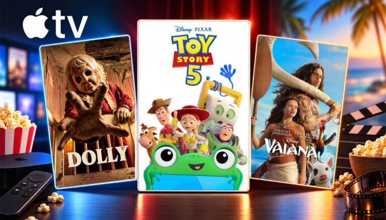 „Toy Story 5“ und „Vaiana“ jetzt auf Apple TV vorbestellbar – neue 4K-Filme ab 9,99 Euro