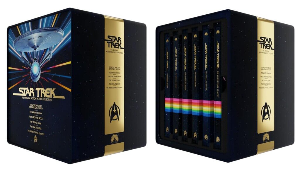Das Library Case der Star Trek 1-6 Motion Picture Collection