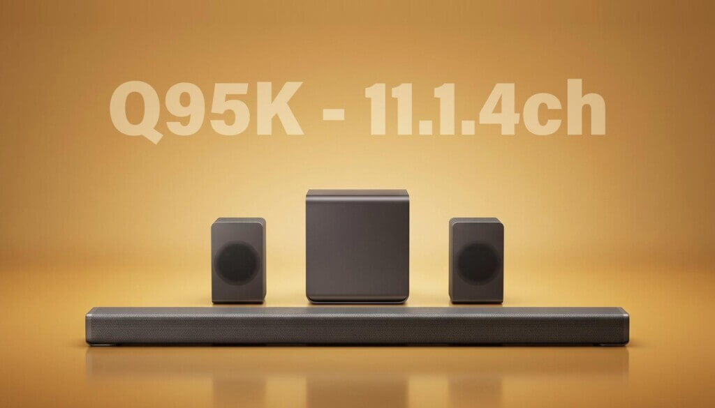 Das TCL Q95K Dolby Atmos Soundbar-Flaggschiff greift die etablierte Konkurrenz an!