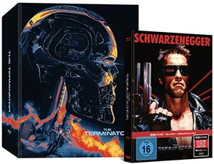 Terminator - Ultimate Edition mit Mediabook Cover A (4K Ultra HD + Blu-ray + Bonus-Blu-ray) (exklusiv im capelight-Shop)