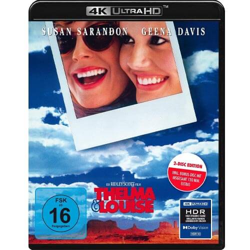 Thelma & Louise als Standard 4K Blu-ray.