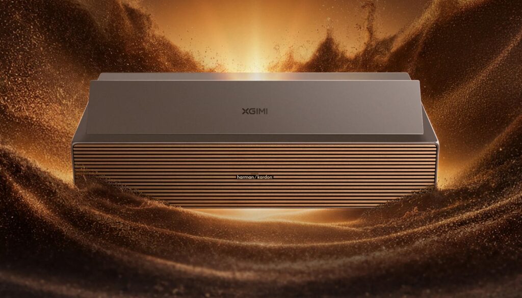 Der XGIMI Aura 3 Max unterstützt 120 Hz bei 4K-Auflösung und schafft bis zu 5.700 ISO-Lumen