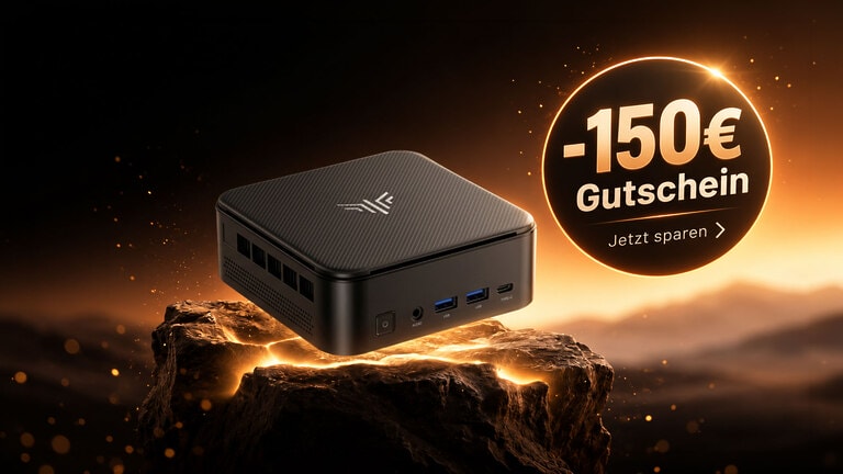 NiPoGi E3B Mini-PC mit Ryzen 5, 16 GB RAM und 1 TB SSD jetzt 150 Euro günstiger