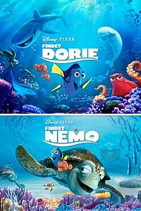 Findet Dorie / Findet Nemo (Duopack) – Apple TV Bundle-Cover