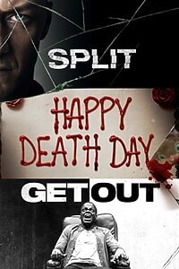 Split, Get Out & Happy Death Day 3 Filme Collection – Apple TV Bundle-Cover