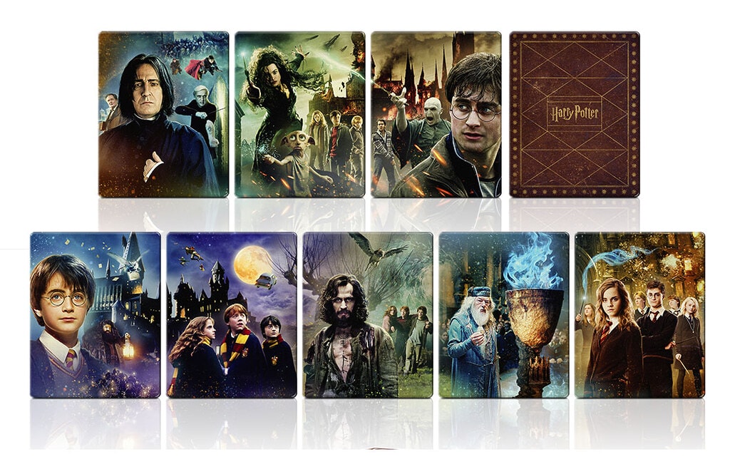 Der Sammlerwert des Library-Case und die schicken 4K Steelbooks dürften etwas über den Preis der Harry Potter Gesamtedition hinwegtrösten.