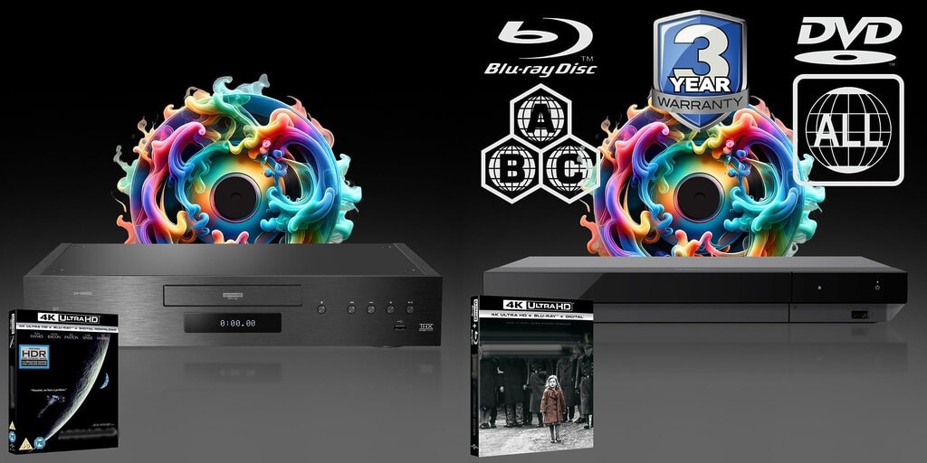 Amazon UK wird derzeit mit 4K Blu-ray-Player-Angegboten geflutet, deren Produktbilder zu 99% dem Panasonic DP-UB9000 und dem Sony UBP-X700 gleichen.