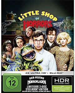 Der kleine Horrorladen – 4K Blu-ray (SteelBook + Collector's – Collectors Edition)