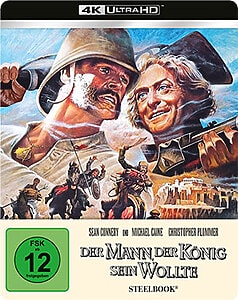Der Mann, der König sein wollte – 4K Blu-ray (SteelBook)