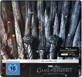 Game of Thrones - Die komplette Serie (Steelbook Collection, 30 4K-UHDs+3 Blu-rays)