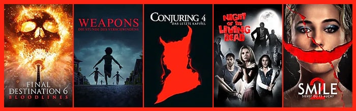Horrorfilm-Highlights für je nur 5.99 Euro