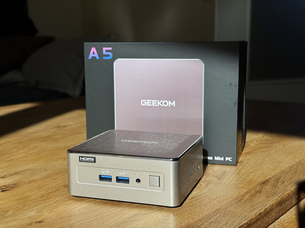 Der Geekom A5 Mini-PC 2027 enpuppt sich als perfekter Alltags-Allrounder.