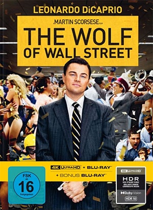 The Wolf of Wall Street - Limitiertes 3-Disc-Mediabook 4K UHD Blu-ray – Cover B