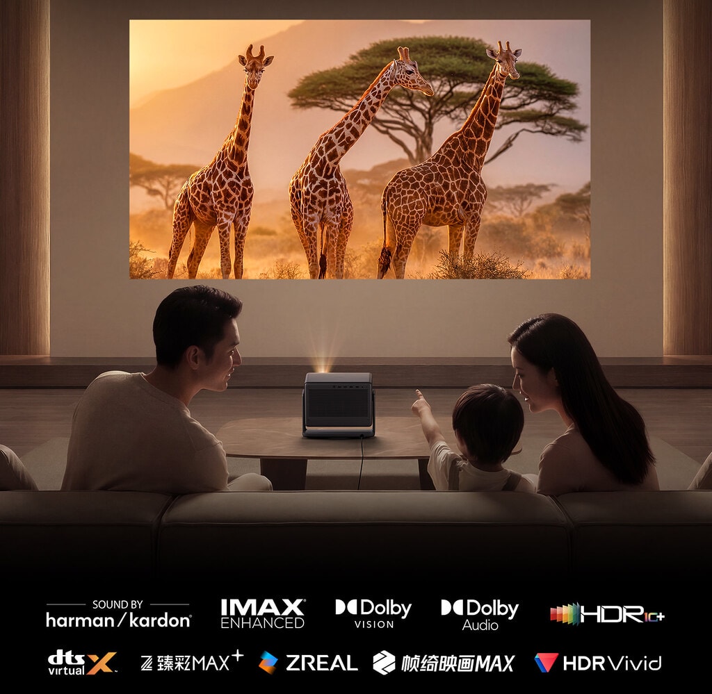 Der Heimkino-Beamer von XGIMI geizt nicht mit Features.