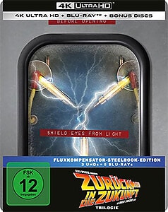 Zurück in die Zukunft – 4K Blu-ray (SteelBook – Fluxkompensator-Edition)